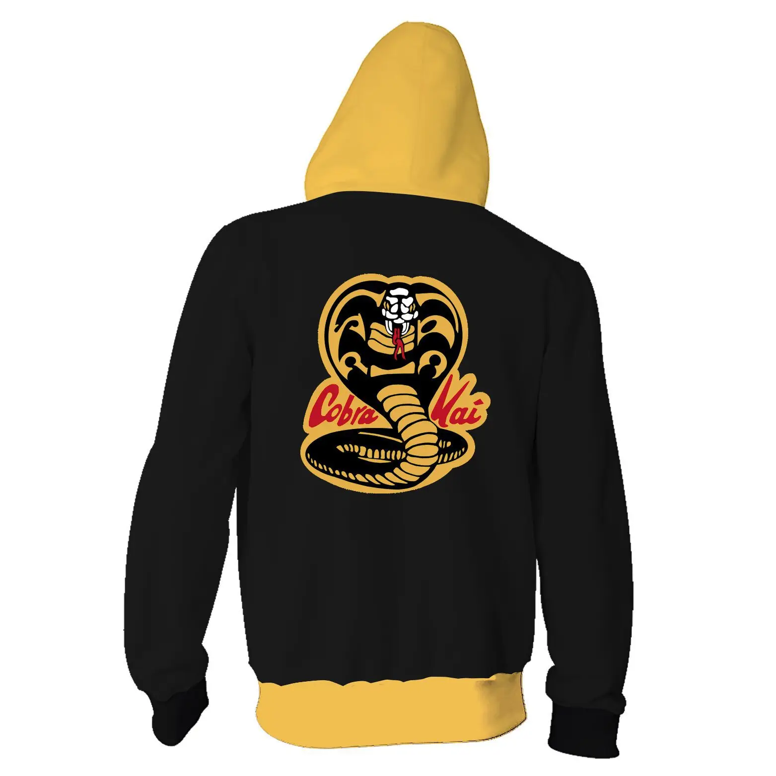 

Cobra Kai Val Armorr Hoodies Cosplay Costume Karate Kid Jackets Cosplay 3D Printing Hoodies Sweatshirts men women sports T shirt