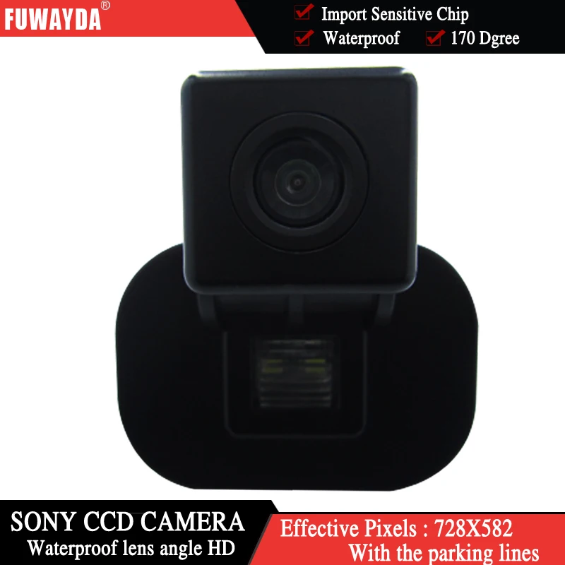 FUWAYDA для SONY CCD чип Автомобильная камера заднего вида Kia Forte / Hyundai Verna Solaris Sedan + 4 3
