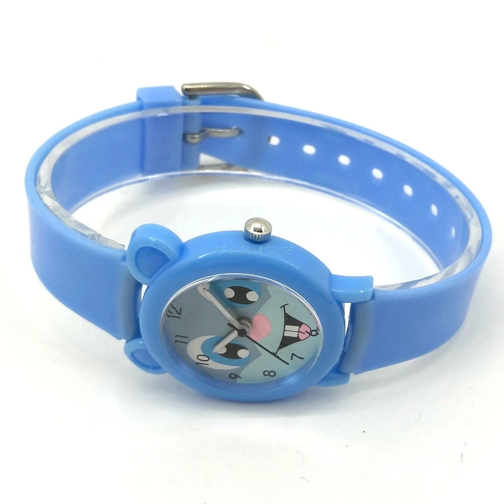 Модные детские часы с рисунками из мультфильмов водонепроницаемые силиконовые