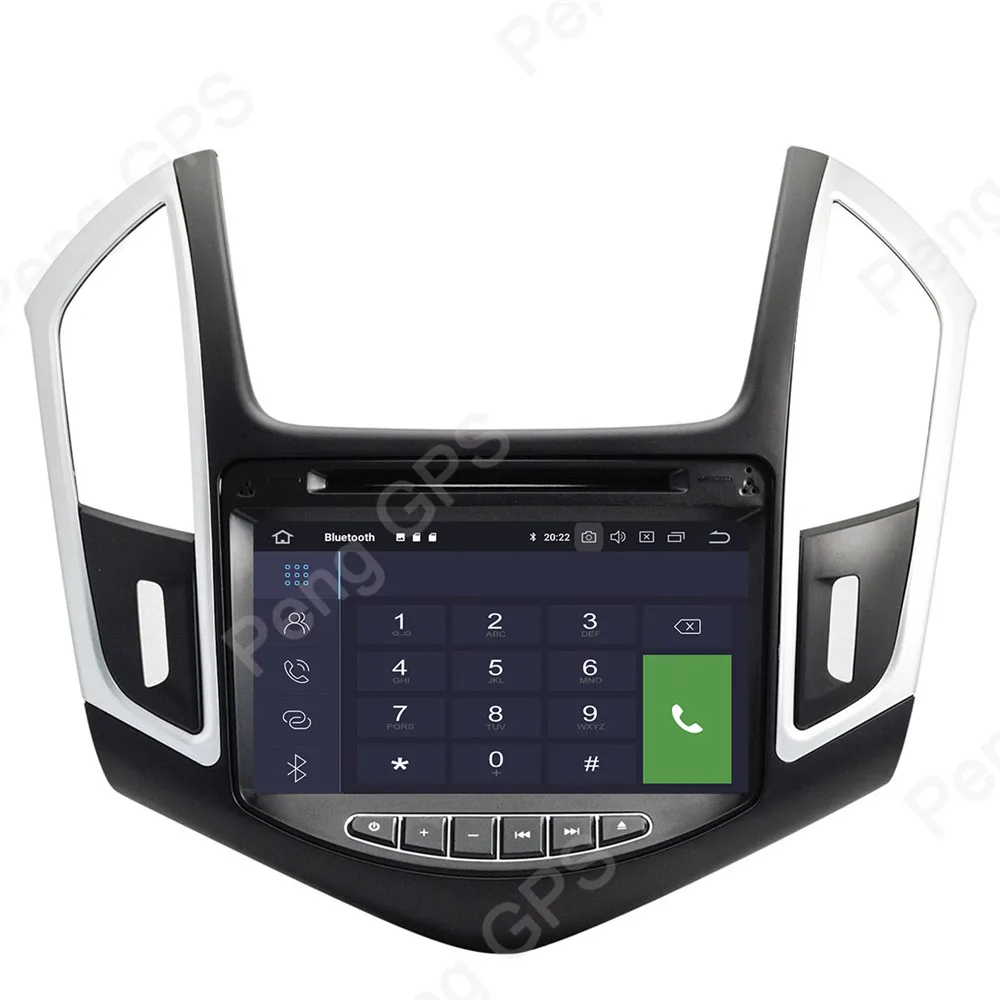 2 Din CD DVD плеер Android 9,0 Автомагнитола для Chevrolet Cruze 2012 2013 gps навигация ips экран 1080P головное устройство