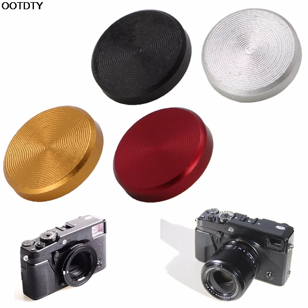 OOTDTY Metal Concave Soft Shutter Release Button For Fuji X100 Leica M8 M9 SLR Camera #L060# new hot |