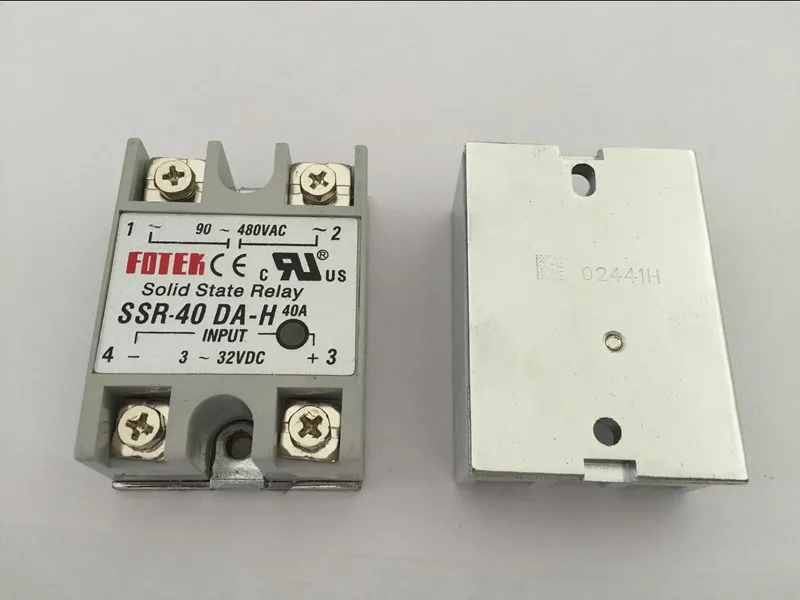 5 шт. Φ реле от производителя 40A ssr вход 3-32VDC выход 90-480VAC | Обустройство дома