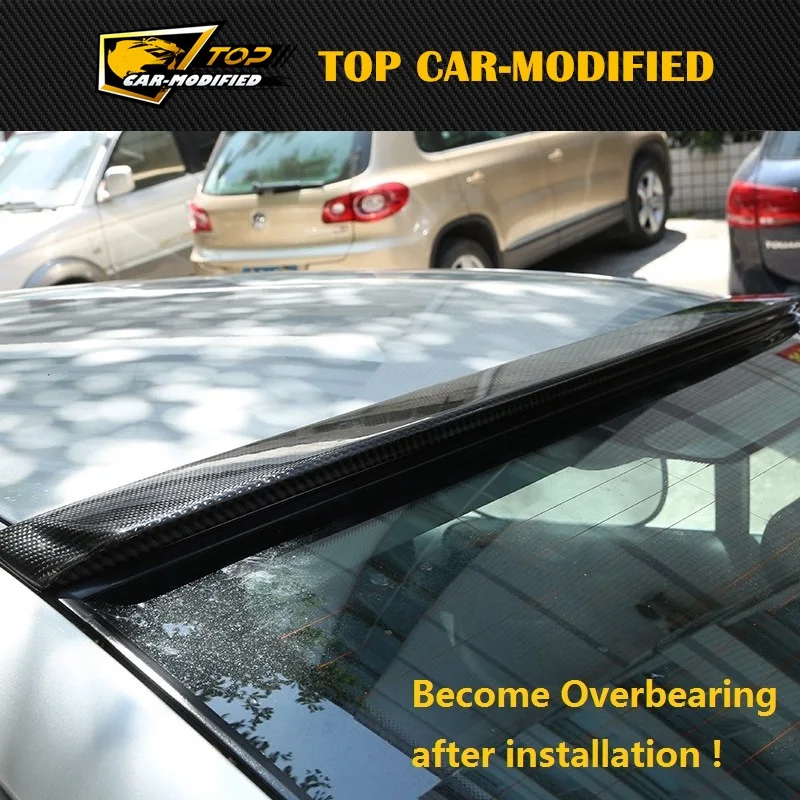 Бесплатная доставка спойлер для заднего бампера из углеродного волокна BMW 3 серии