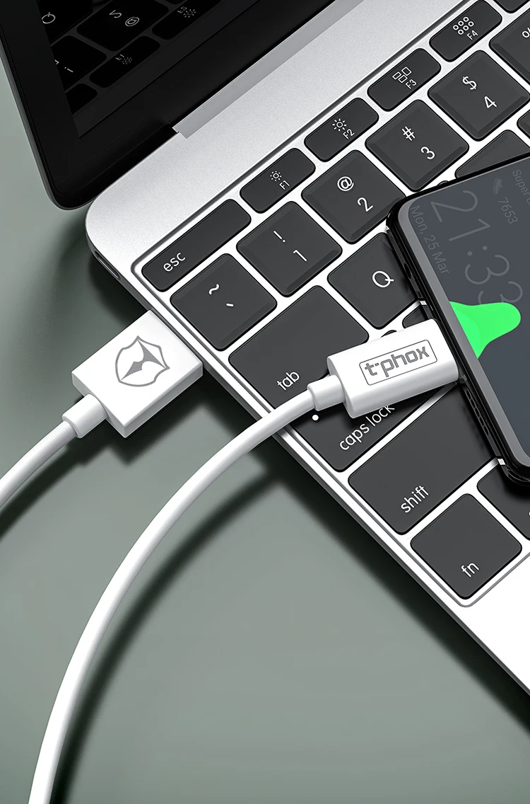 T-phox 100 см 5A usb type C кабель Supercharge для HUAWEI P30 P20 Pro Oneplus 6T USB C кабель для передачи данных type-C