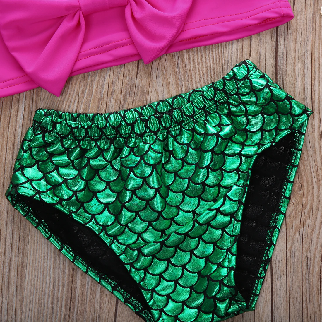 2016 Новые Девушки Русалочка Бикини Костюм Swimmable Купальный Купальник Дети детские