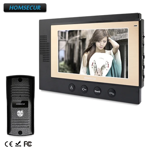 HOMSECUR RU Store система громкой связи для видеодомофона + металлический чехол камеры