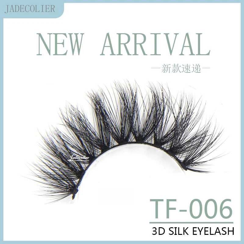 

Cheap Price 1 Pair High Quality Hand Made 3D Synthetic Hair False Eyelash Soft Thick Long Eyelash Extension