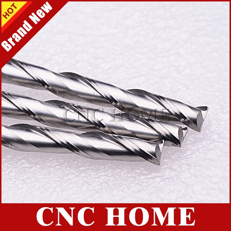 Спиральные концевые фрезы с 2 канавками твердосплавные Фрезы ЧПУ режущие