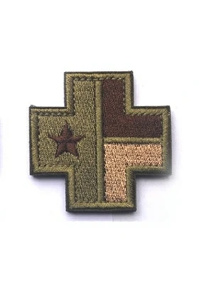 12 Флаг штата Техас Боевая нашивка Lone Star State нашивка для одежды 3D вытканный крючок и петля патч для курток шапка - Цвет: 12