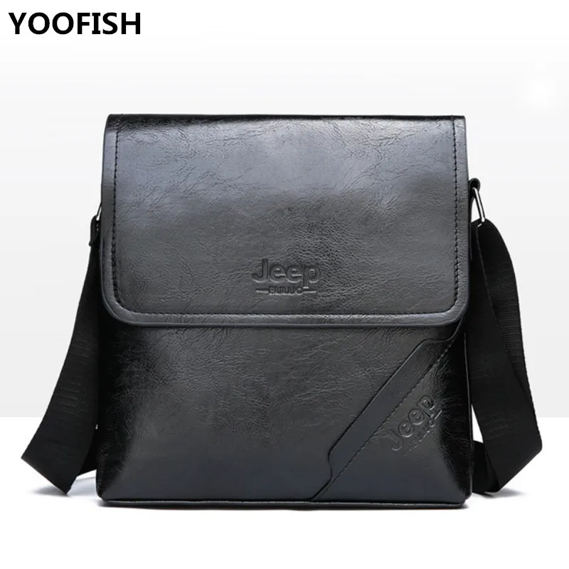 

2020 Fashion Men PU Handbags Single Strap Cusual Business Briefcase Should Bags Leather Crossbody Bolsa Masculina ZX-009.