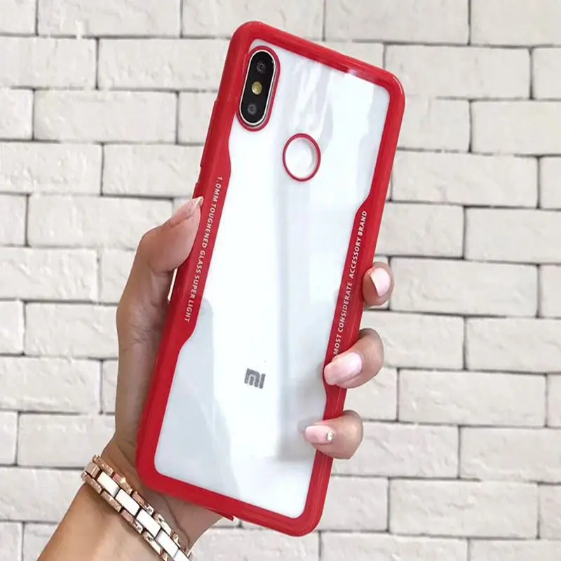 Transparent acrylic Case On Honor 10 6A 6X V10 For huawei P20 Pro Plus Mate 20 Lite Smart Mobile Phone cases |