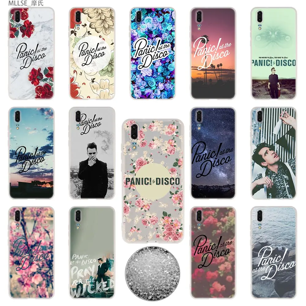 Мягкие чехлы для Huawei P40 P30 P20 Pro P10 Lite E Plus P Smart Z 2020 2019 с текстом на тему паники в диско