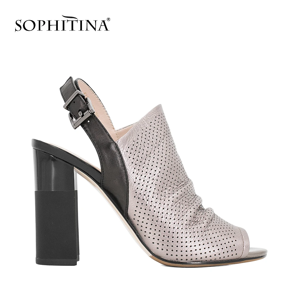 SOPHITINA/Весна Лето 2019г. Классическая и повседневная обувь на высоком толстом