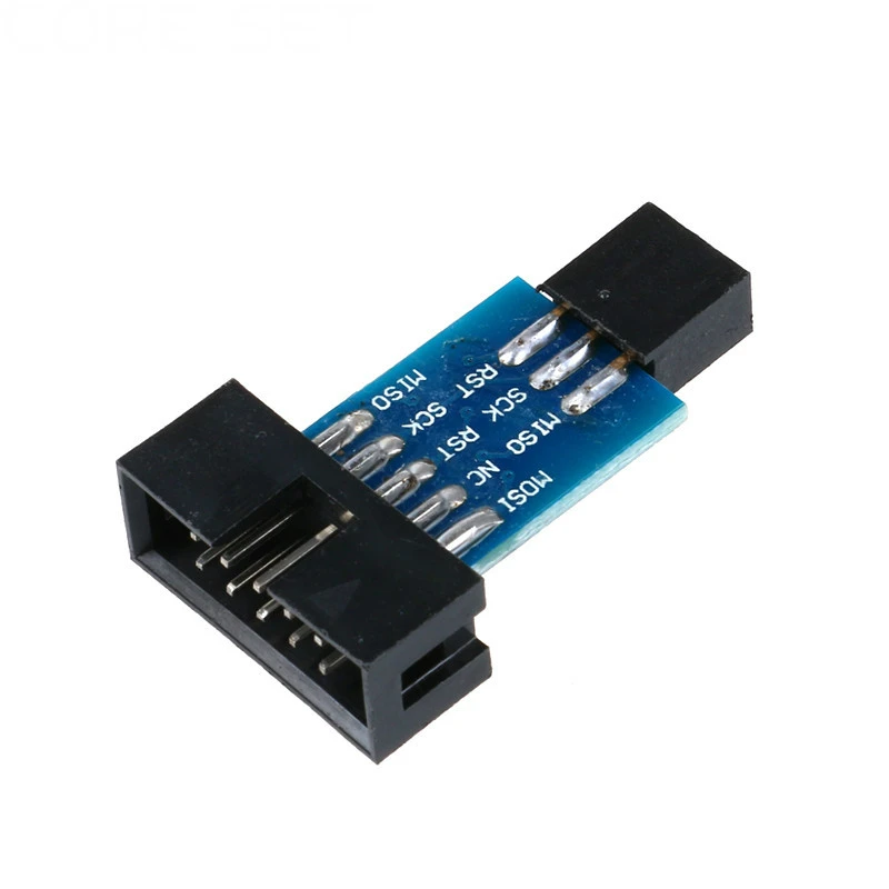 Плата адаптера с 10Pin на 6 Pin + USBASP USBISP AVR программатор USB ATMEGA8 ATMEGA128 ATtiny/CAN/PWM модуль