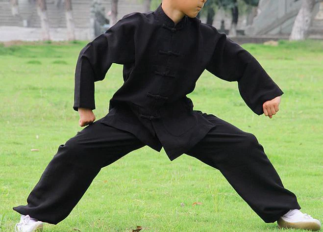 Унисекс стиль унисекс Высококачественная льняная Униформа кунг фу униформа для