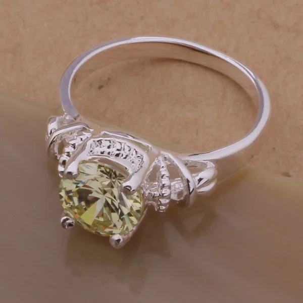 AR084 горячее серебряное покрытие кольца для женщин и мужчин серебро 925 ювелирные