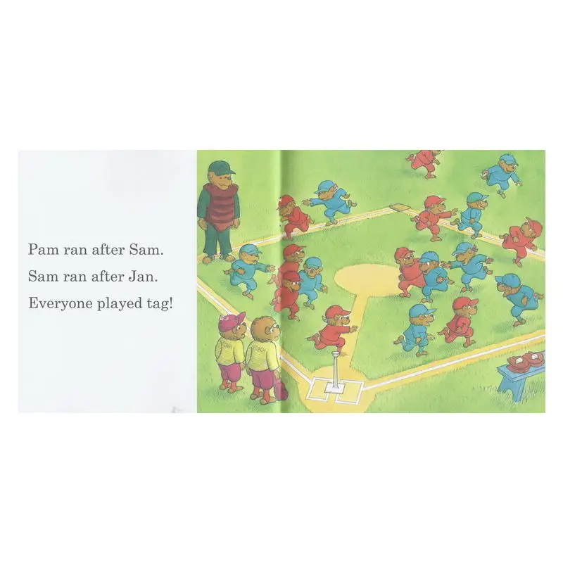 12 Books/Set I Can Read Phonics My First Berenstain Bears English Picture Book Children Pocket Story | Канцтовары для офиса и