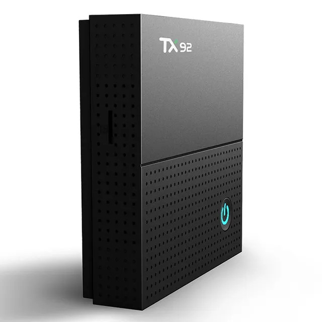 TX92 Android 7 1 Smart Tv Box Amlogic S912 четыре ядра 3 Гб ОЗУ 32 ПЗУ Bluetooth 4 K 1000M LAN 2 4G 5 8G двойная Wif