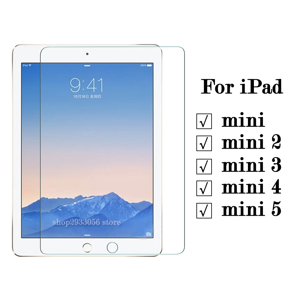 7 9 дюймов Защитное стекло для iPad mini 4 2 3 5 i Pad mini4 mini2 mini3 Закаленное Защитная пленка