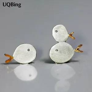 Fashion Silver Color Family Fish 925 Stamp Stud Earrings Animal Small Fish Earrings For Women Jewelr in India