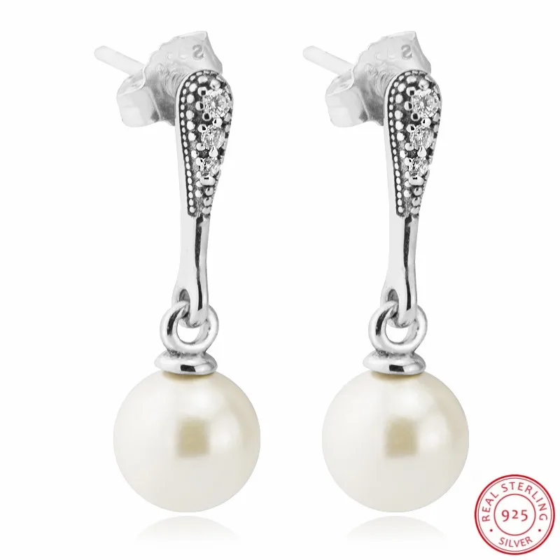 Женские серьги подвески с искусственным жемчугом|Серьги-подвески| |