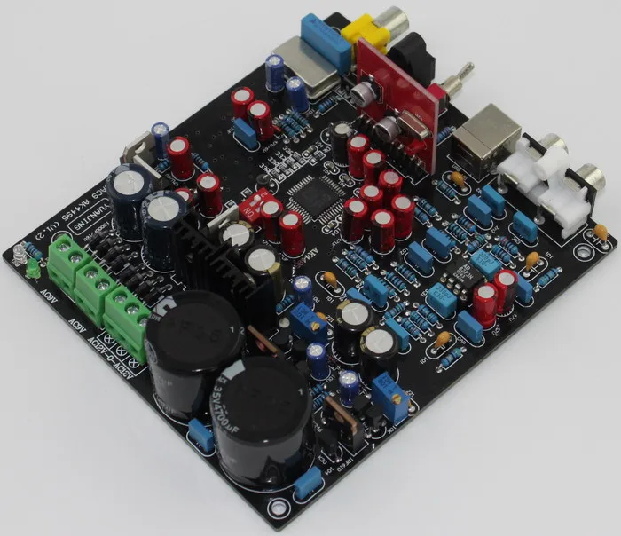 Коаксиальный USB декодер YJ AK4495SEQ + WM8805 PCM2706 AD827 плата|board board|board usb |