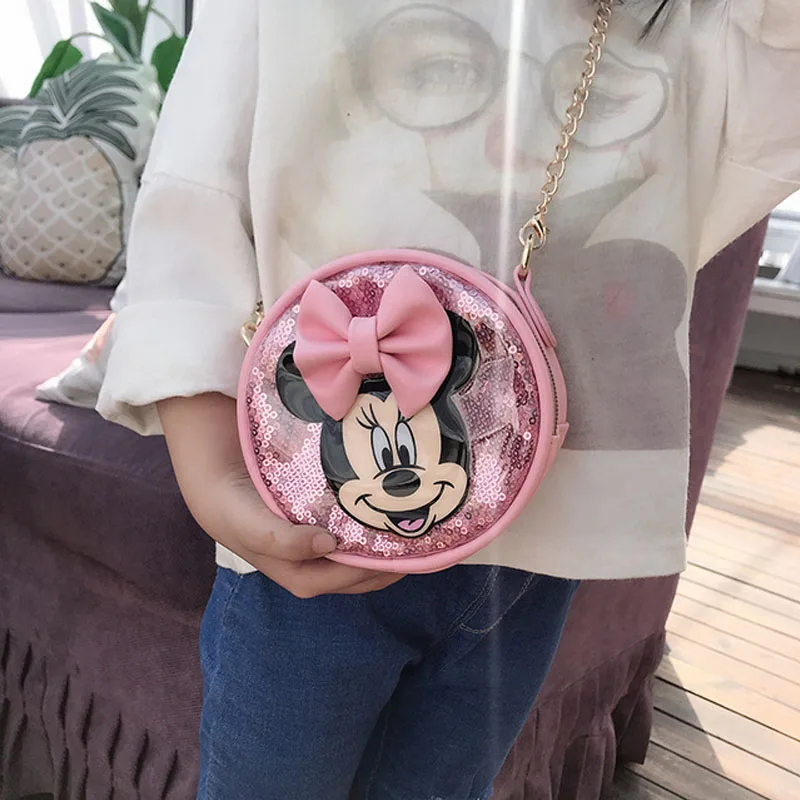 Disney Детский рюкзак 2019 м мышь для женщин Kawaii мультфильм Минни Маус девушка игрушка