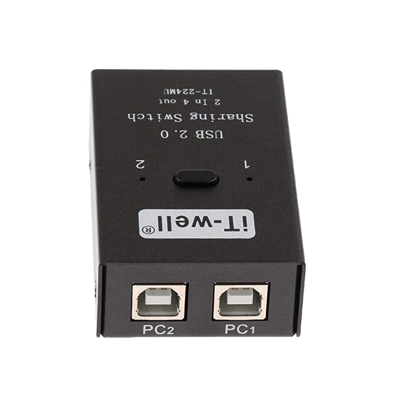 Usb коммутатор 2 в 4 из компьютеров устройства периферийный блок концентратор мышь