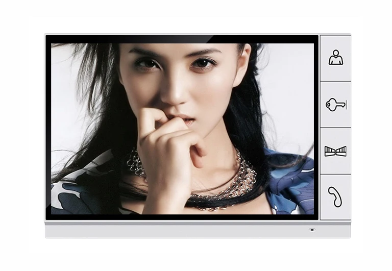 Большой экран 9 дюймов цветной ЖК монитор видео домофон система дверной звонок