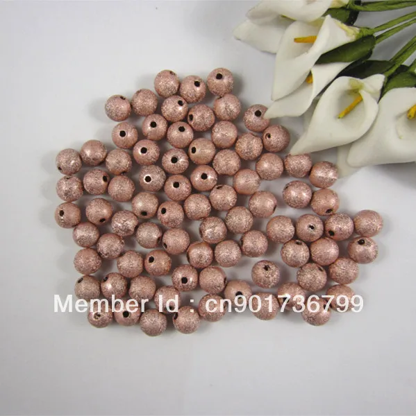 Бесплатная доставка круглые акриловые бусины с оранжевыми звездочками шармы для