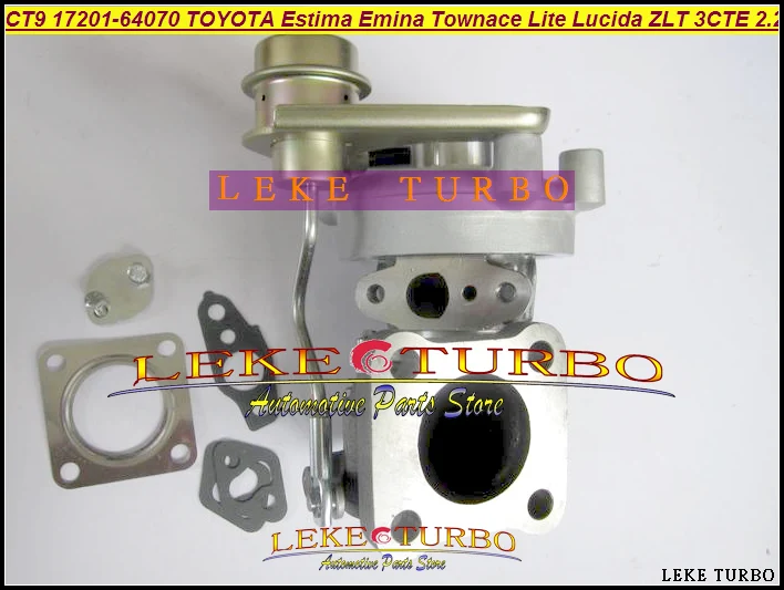 Турбокомпрессор Turbo CT9 17201 64071 64070 для TOYOTA Estima Emina Lucida Lite Townace Picnic 3CTE 3CT 2.2L D бесплатная