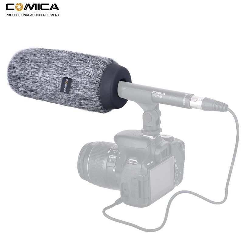 Comica CVM-MF5 микрофон WindMuff открытый ветровое стекло Dead Cat для Rode XLR видеокамера Mic