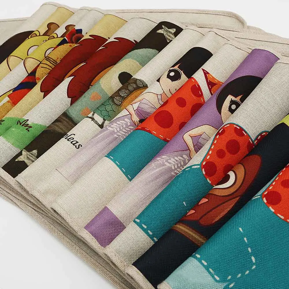 Универсальный автомобильный солнцезащитный козырек с мультяшным принтом летний