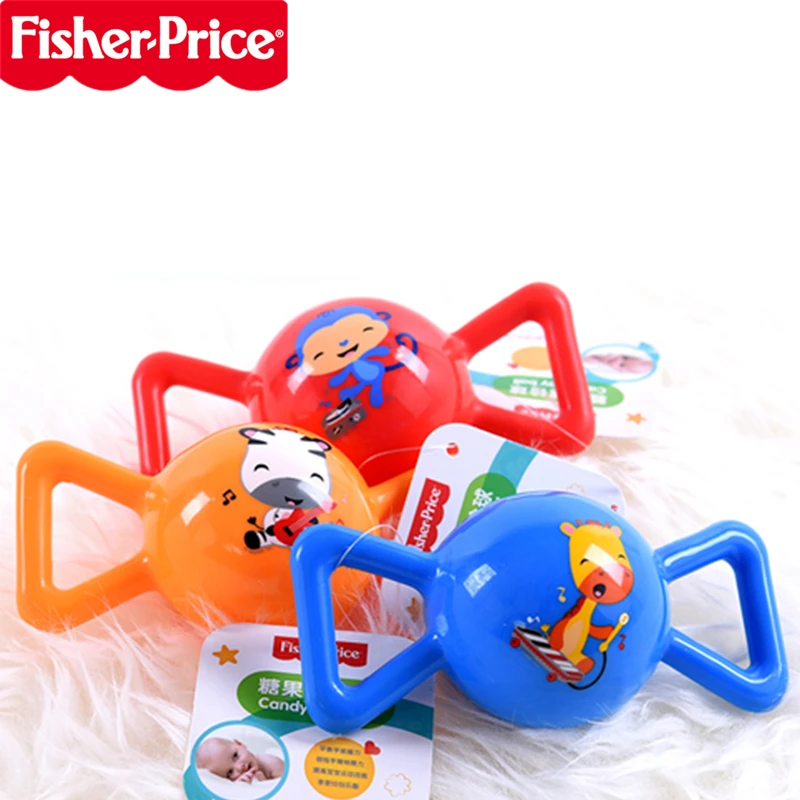FISHER PRICE детские игрушки для детей шар погремушка со звуками Мягкие плюшевые