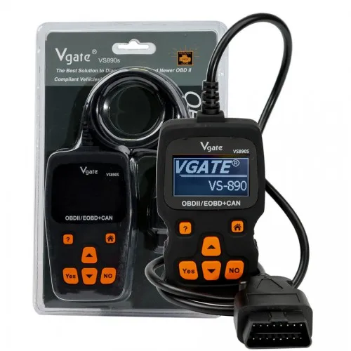 Диагностический инструмент Vgate VS890 / VS890S OBDII OBD2 считыватель кодов автомобиля VS 890 OBD