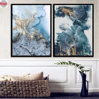 diy diamond painting cross stitch kits nordic abstract line landscape 3d embroidery sale full mosaic rhinestone home decoration