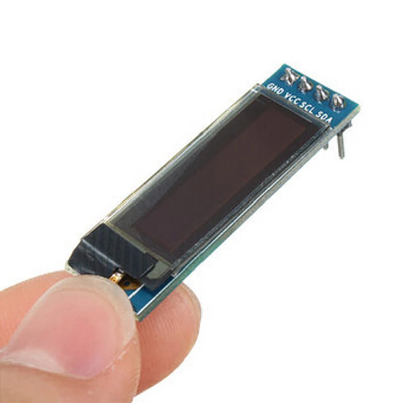 0 91 дюйма 128x32 IIC I2C синий OLED ЖК дисплей Дисплей DIY модуль SSD1306 Драйвер IC 3 В