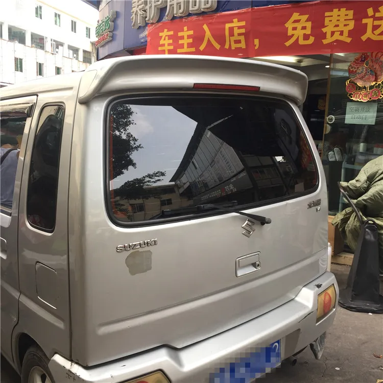 Спойлер для WagonR 2006-2012 Suzuki спойлер из АБС-пластика цвет заднего крыла автомобиля