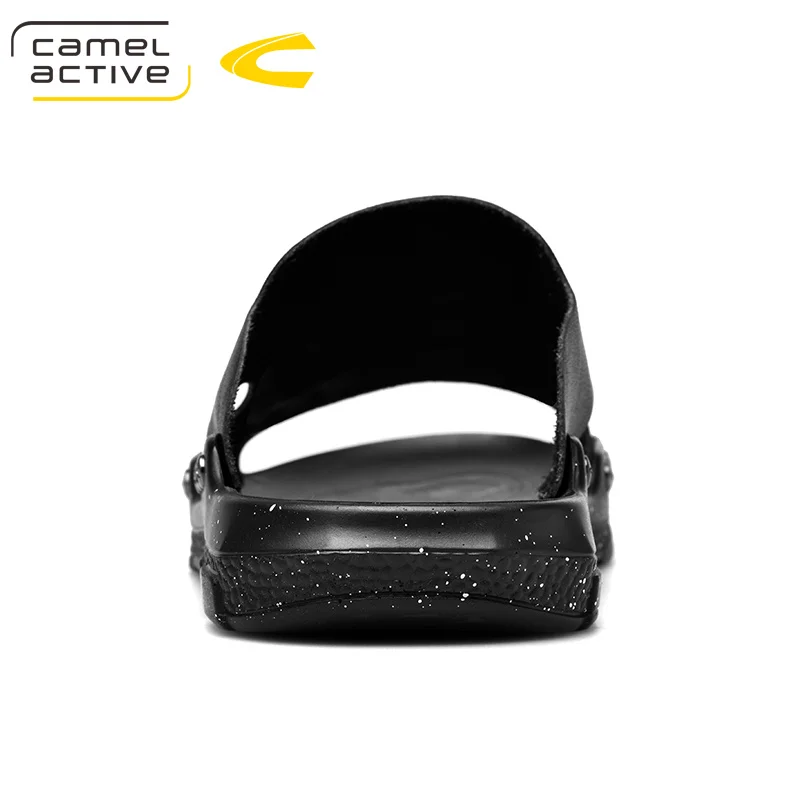 Мужские Пляжные слиперы Camel Active коричневые повседневные из спилковой кожи