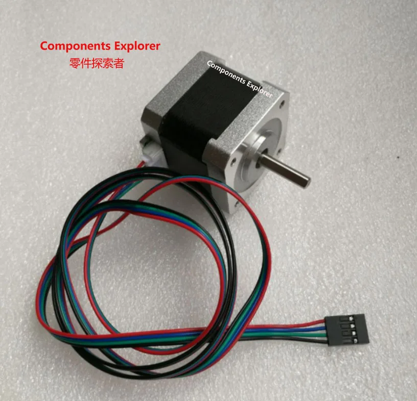 Шаговый двигатель nema17 шаговый 17HS1352 P4130 42BYGH33 1.3A 0.25Nm 1 8 градусов для ЧПУ 3D