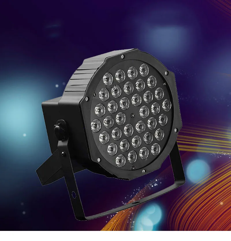 36 пар светодиодный свет для сцены RGB кристалл магический шар лампы DMX512 параболический алюминизированный отражатель 110-240 V Дискотека для рождественской вечеринки DJ декоративный светильник