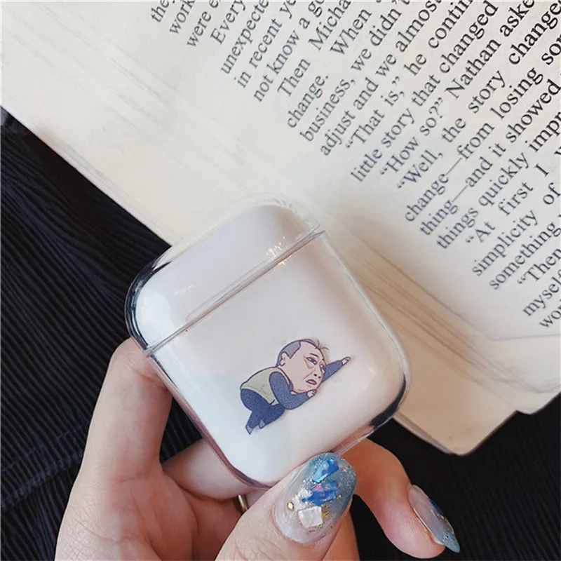 Style 4 Милый мультяшный чехол для Apple Airpods Роскошный прозрачный Buletooth защитный чехол для наушников для Air pods 2 Чехол модный жесткий чехол - Цвет: Style 4