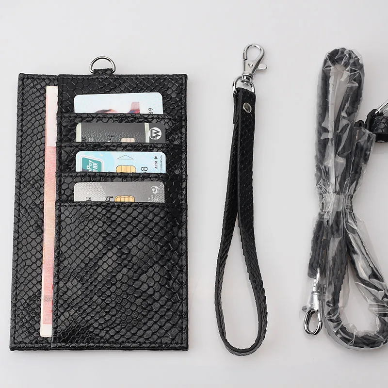 Визитница из натуральной кожи для женщин и мужчин коровьей со