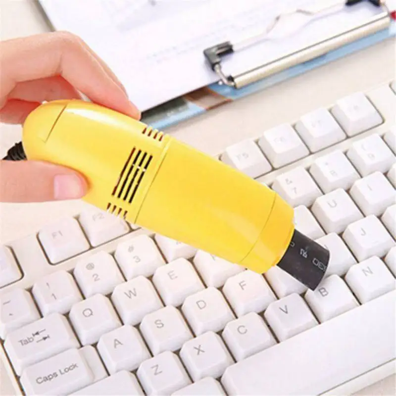 Фото Мини USB пылесос для клавиатуры пылесборник многофункциональный автомобильный ПК