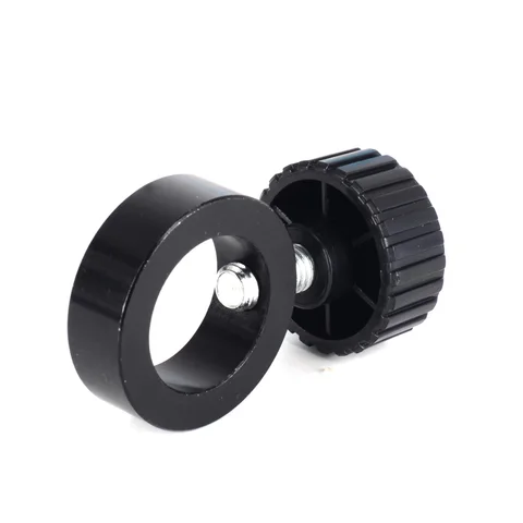 Фиксирующее кольцо 25 мм для удлиненного кронштейна, черная стойка для стереомикроскопа, промышленная настольная подставка для камеры, удерживающее кольцо