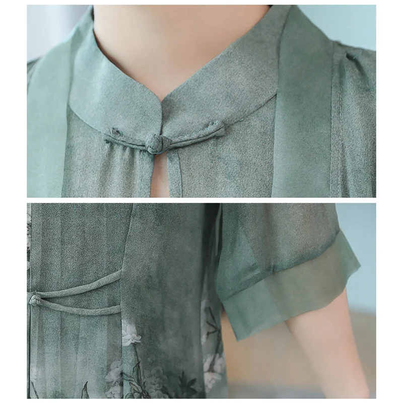 Женское элегантное длинное шифоновое Платье До Колена винтажное платье до