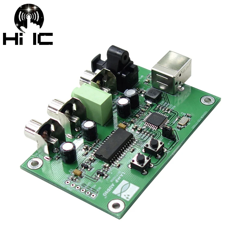 PCM2706 TDA1305 цифрового интерфейса USB к I2S/IIS/оптический коаксиальный Выход SPDIF HiFi ЦАП