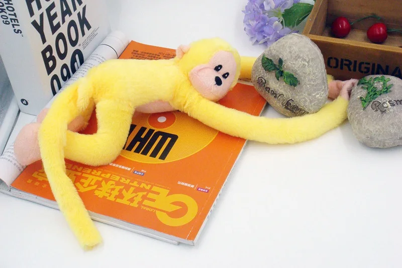 4 шт./компл. длинные руки обезьянка мягкие куклы детские плюшевые игрушки спящие