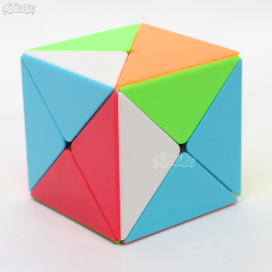 Qiyi Xcube 2x2 x cube Cubo Magico Stickerless Пазлы для взрослых игр обучающая игрушка антистрессовые игрушки для детей странная форма