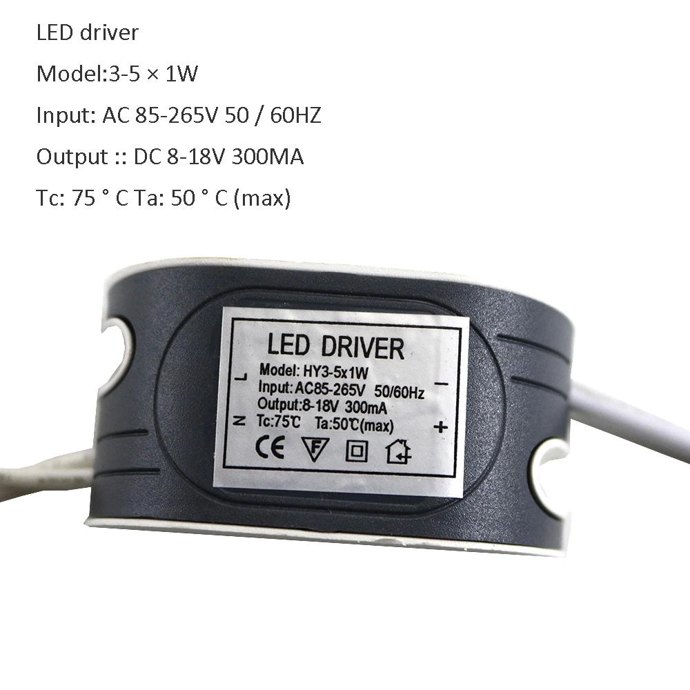 Светодиодные Трансформаторы освещения для водителей AC 110V 220V к DC 6 V 160 источник